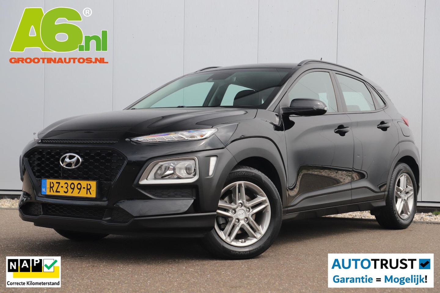 Hyundai Kona - 1.0T Comfort Trekhaak Navigatie Achteruitrijcamera 16 inch LMV Navigatie Carplay Android C - AutoWereld.nl