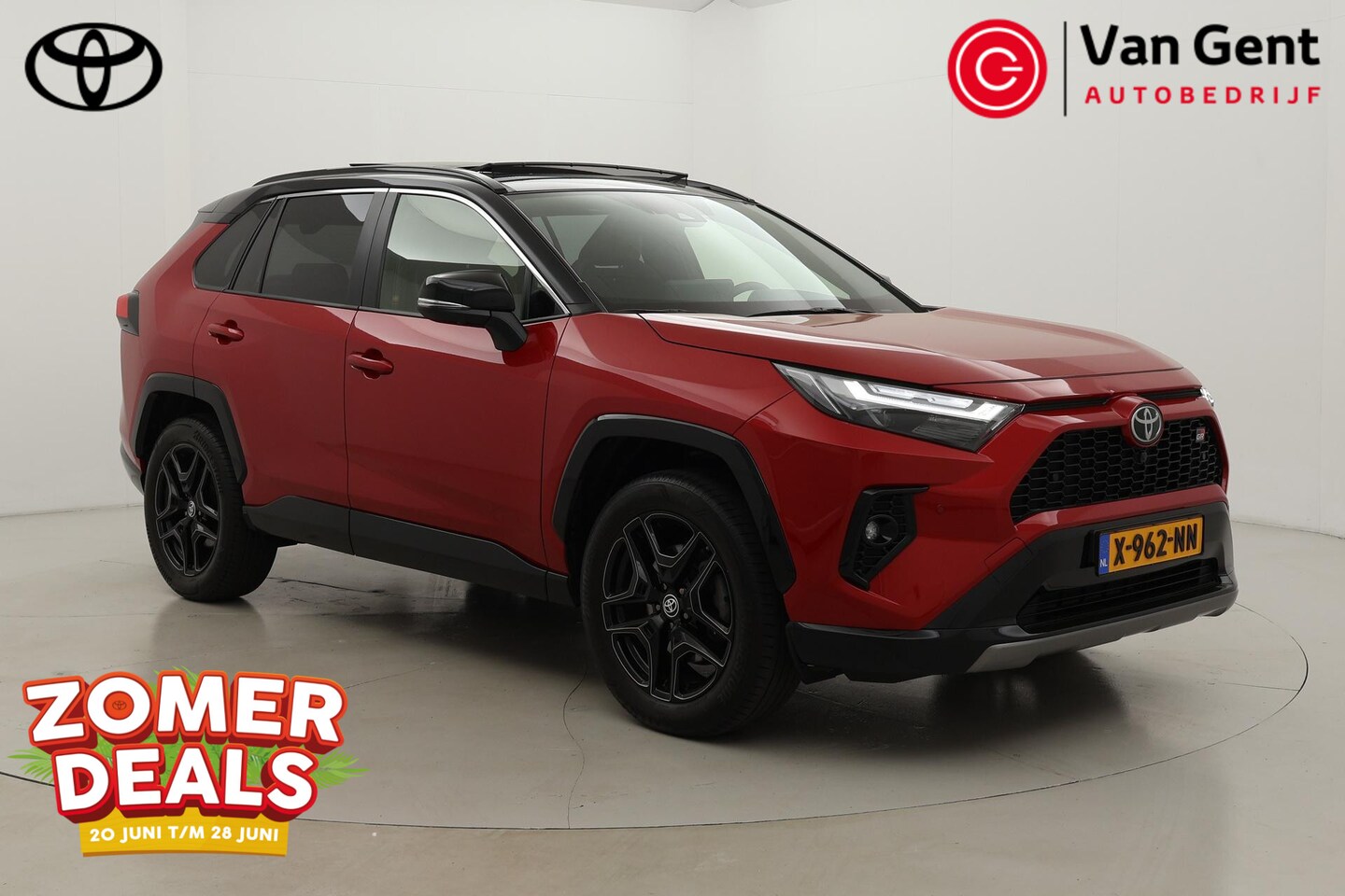 Toyota RAV4 - 2.5 Hybrid AWD GR SPORT | Panoramadak | Navigatie | JBL | Dodehoek detectie | 360 camera | - AutoWereld.nl