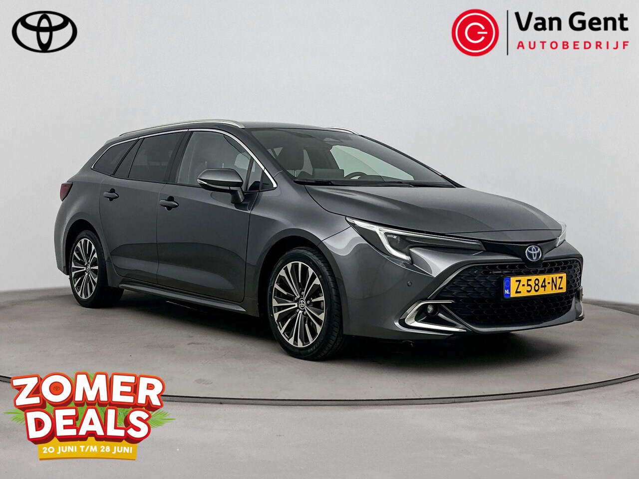 Toyota Corolla Touring Sports - Hybrid 140 Dynamic | Navigatie | Parkeersensoren voor/achter | Keyless | 17 inch | Adaptiv - AutoWereld.nl