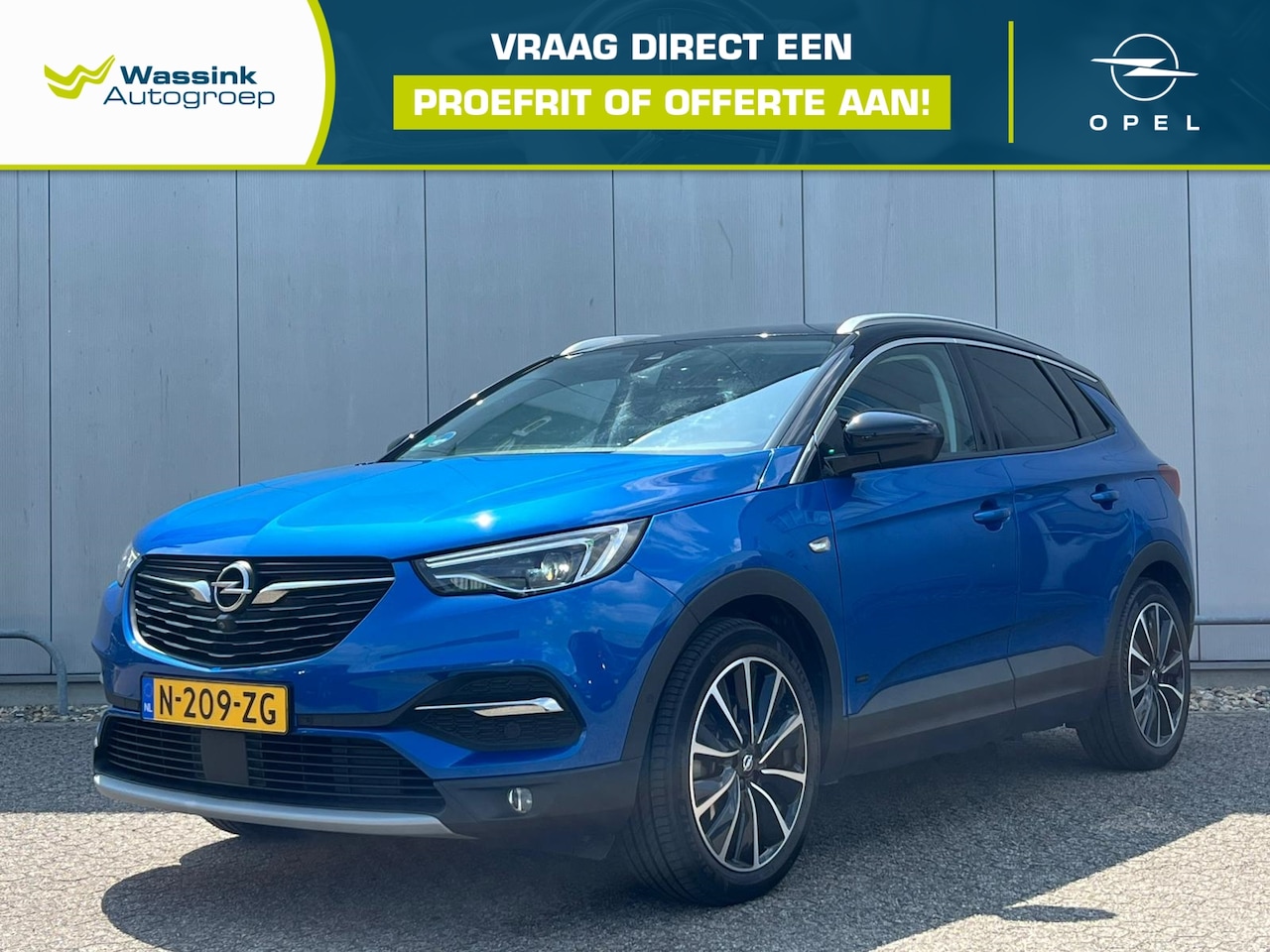 Opel Grandland X - 1.6 Hybrid4 300pk Ultimate Automaat | Lederen bekleding | - AutoWereld.nl