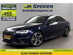 Audi A4 Limousine - 35 TFSI 150PK S-line Pano LED Sfeerverl. Clima Cruise Navigatie PDC 18''LMV