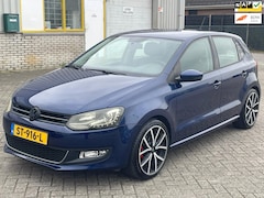 Volkswagen Polo - 1.2 TSI 105 PK 6 BAK Bj 2011 BlueMotion Highline Sport 5 Deurs Airco Navi Android Xenon Le