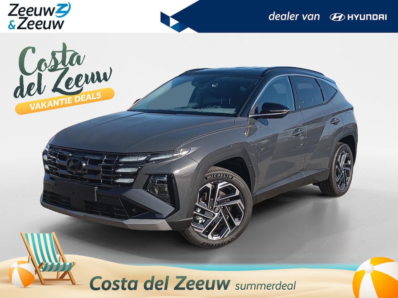 Hyundai Tucson - 1.6 T-GDI PHEV Premium 4WD RIJKLAAR € 46.500,- | € 8.500,- KORTING | GEEN LEVERTIJD - AutoWereld.nl