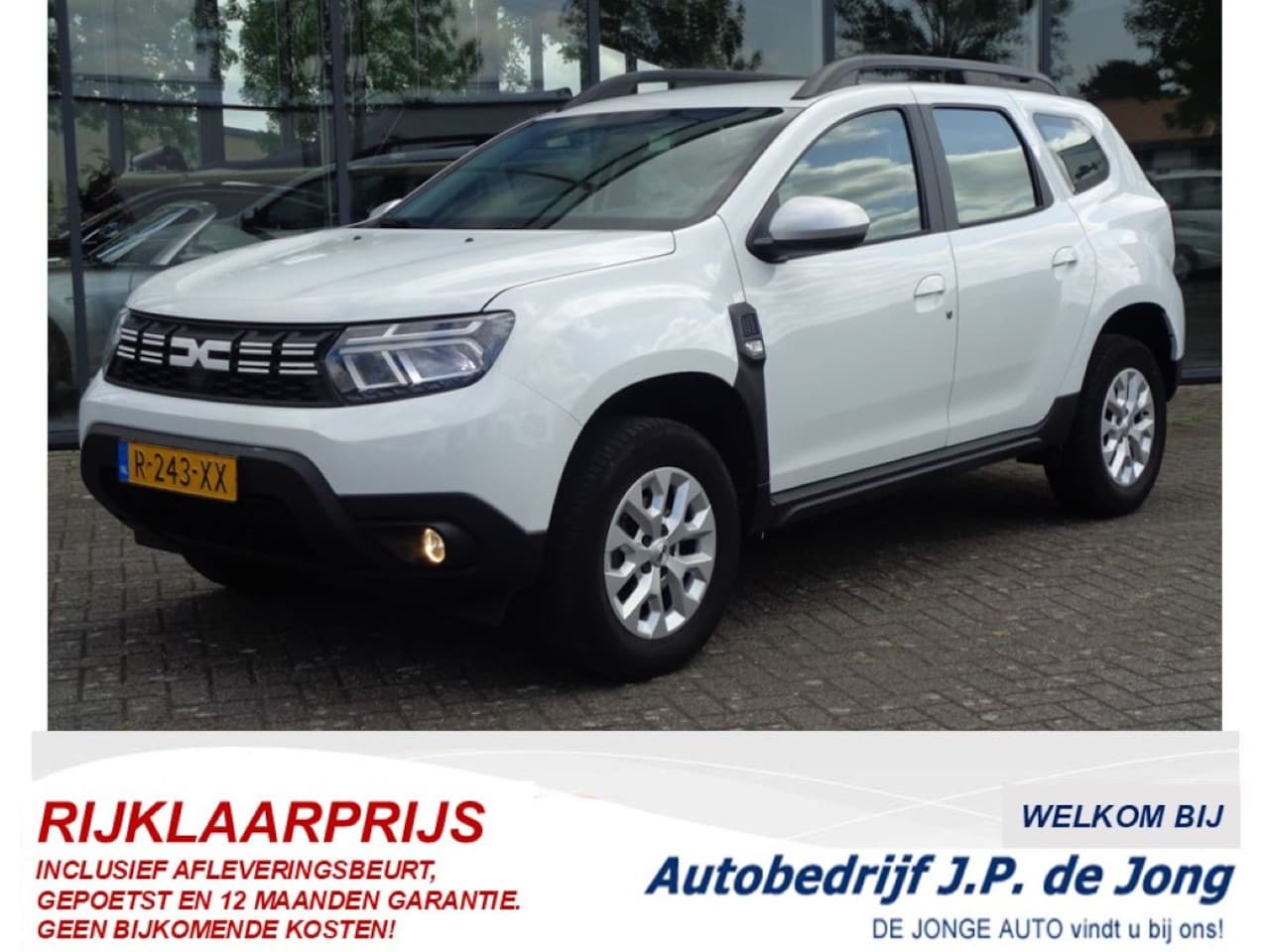 Dacia Duster - 1.0 TCe Bi-Fuel Comfort Navigatie Achteruitrijcamera Parkeersensoren Airco Cruise LMV - AutoWereld.nl