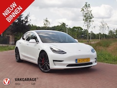 Tesla Model 3 - Performance AWD 75 kWh | Performance Dual Motor AWD 4D 360kW | Camera | Glazen dak |