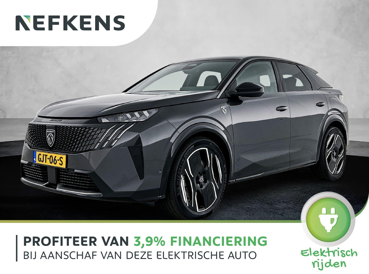 Peugeot e-3008 - EV GT Avantage 73 kWh 210 pk | Navigatie | Rondomzicht Camera | Luxe Lederen Bekleding | V - AutoWereld.nl