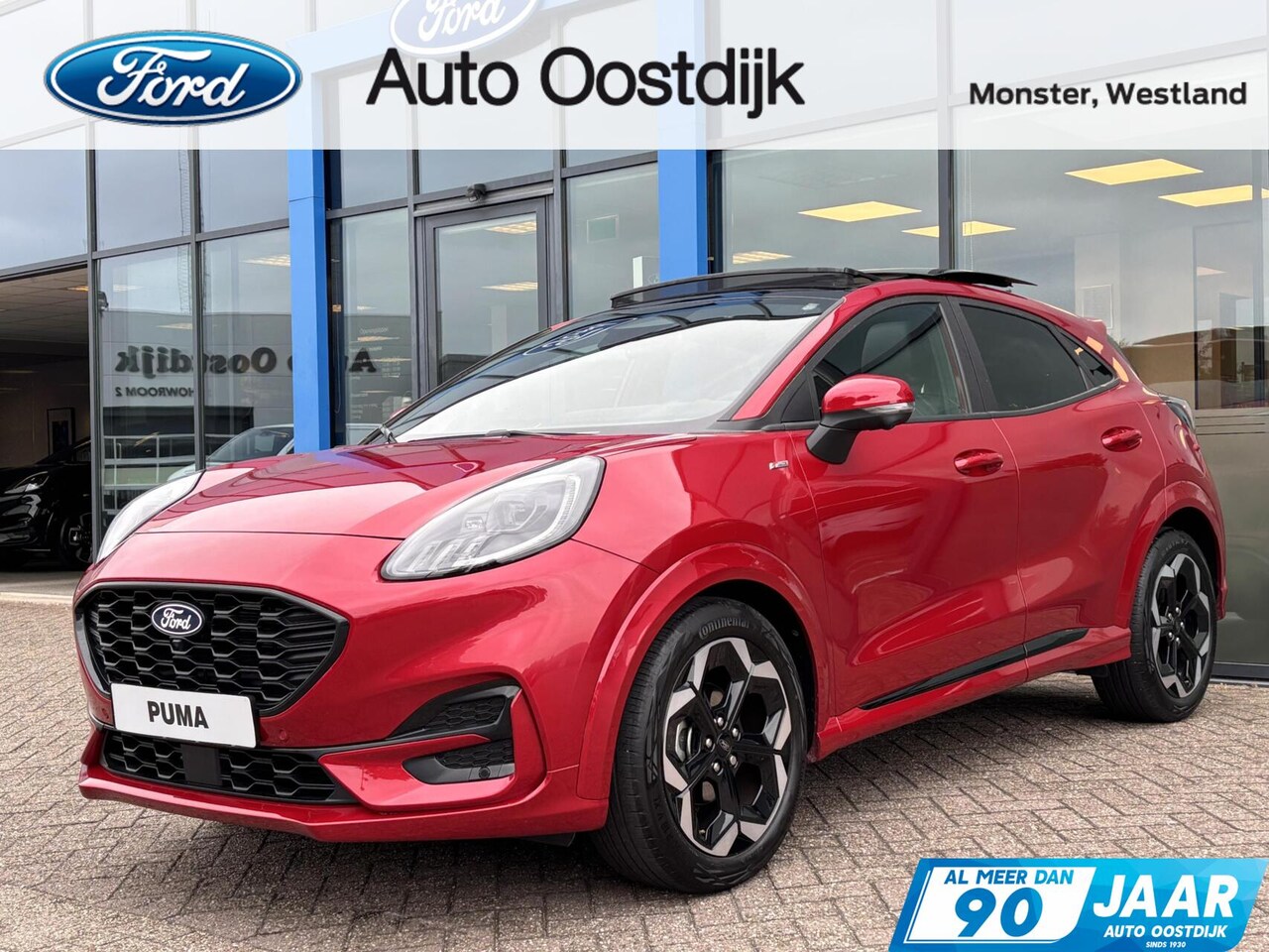 Ford Puma - 1.0 EcoBoost Hybrid ST-Line X 155PK Automaat NIEUW MODEL!! Afn. Trekhaak Panodak Winterpac - AutoWereld.nl
