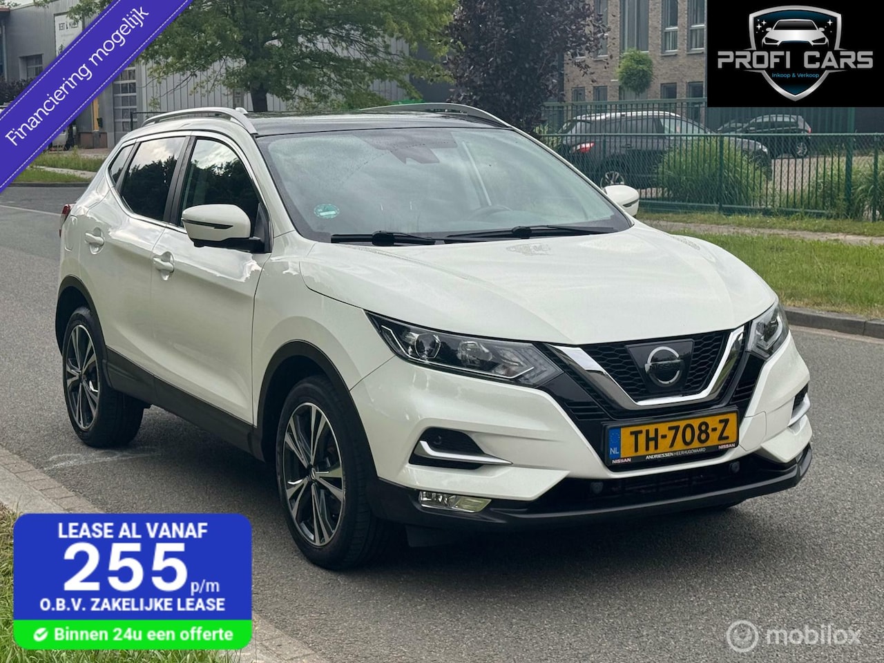 Nissan Qashqai - 1.2 Tekna Pano Leder 360Camera - AutoWereld.nl