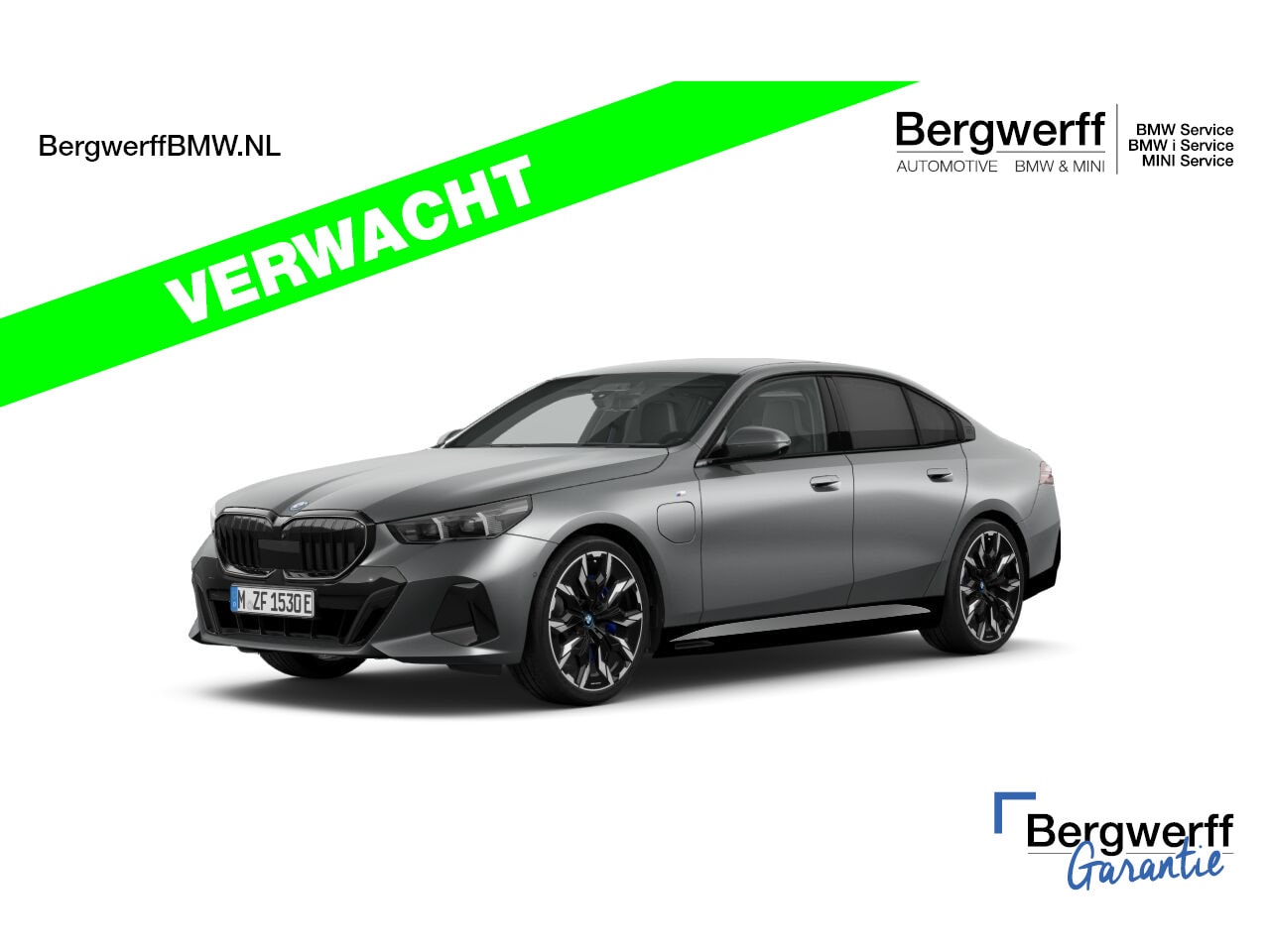 BMW 5-serie - 550e xDrive M-Sport Pro - Individual "Frozen Pure Grey" - Onderstel Prof - Comfortzetels - AutoWereld.nl