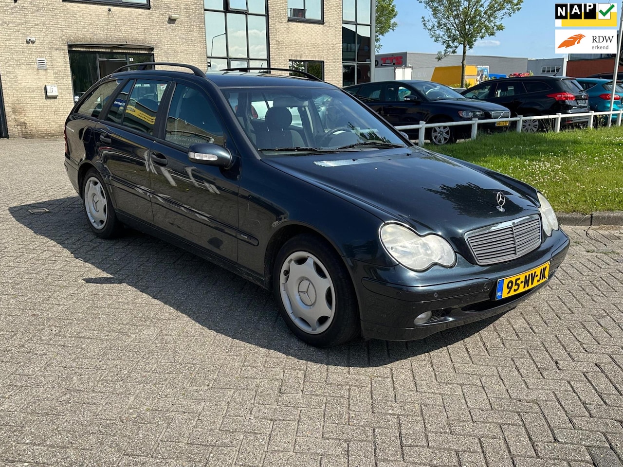 Mercedes-Benz C-klasse Combi - 180 K. Classic apk airco pdc 2 sleutels - AutoWereld.nl