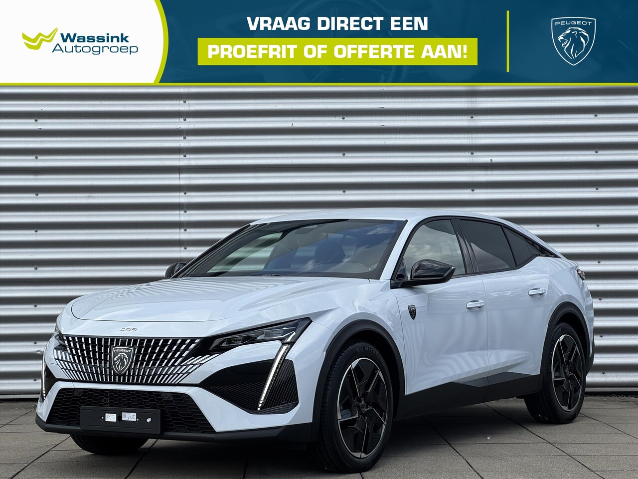 Peugeot 408 - 1.2 Hybrid 145PK e-DCS6 GT | Navigatie | 360 Camera | Drive Assist - AutoWereld.nl