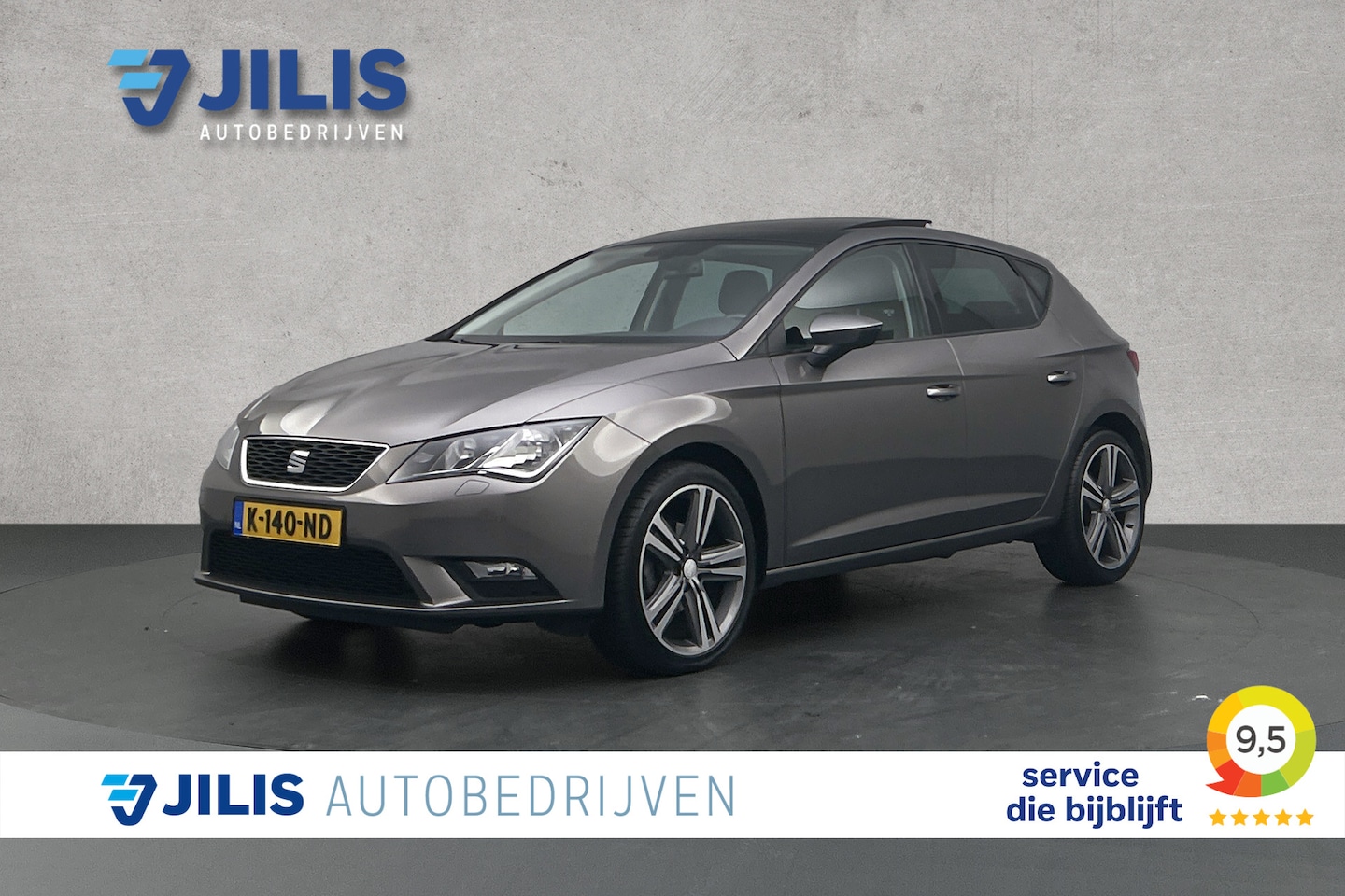 Seat Leon ST - 1.2 TSI Style | Half leder | Schuif\kanteldak | Apple carplay | Verwarmde stoelen - AutoWereld.nl