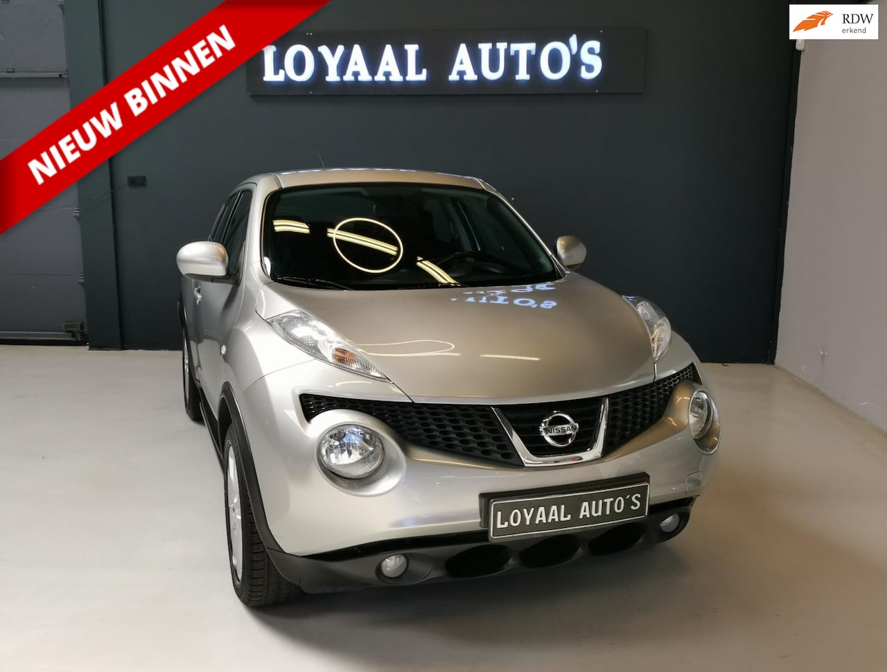 Nissan Juke - 1.6 Acenta | NAVI | AIRCO | CRUISE | TREKHAAK | ELEK.RAMEN | APK. - AutoWereld.nl