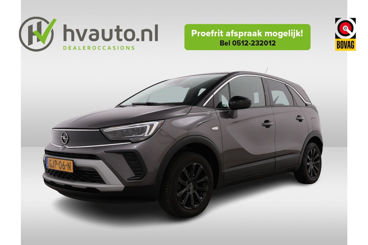 Opel Crossland - 1.2 TURBO 130PK ELEGANCE AUT6 | Navi | Camera | Trekhaak | Winterpakket - AutoWereld.nl