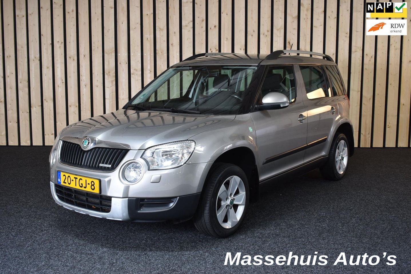 Skoda Yeti - 1.6 TDI Greenline Comfort Trekhaak Airco Cruise 105pk Nwe APK - AutoWereld.nl