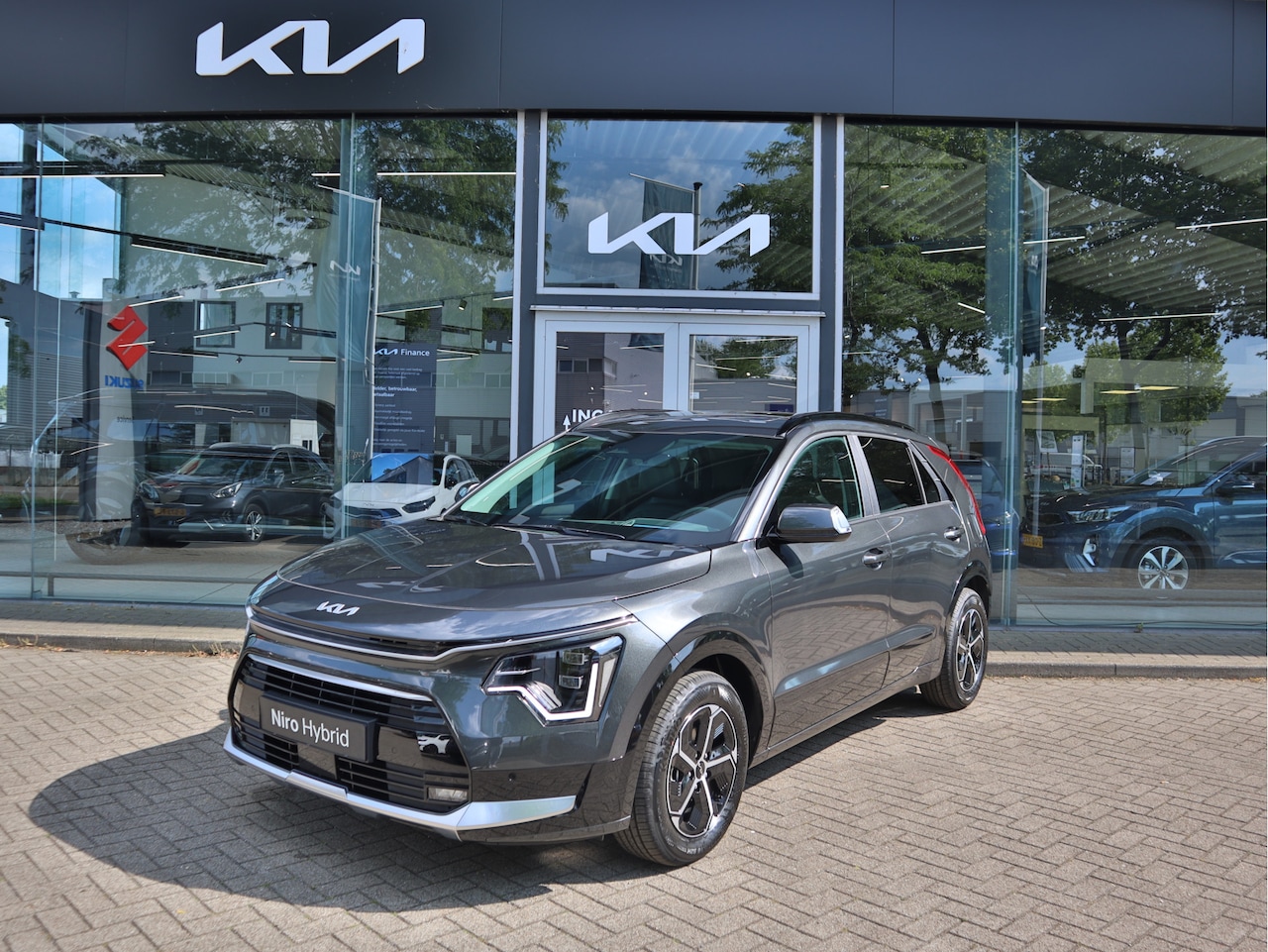 Kia Niro - 1.6 GDi Hybrid DynamicPlusLine | Cruise Control Adaptief | Navigatie | Leder | Stoel+Stuur - AutoWereld.nl