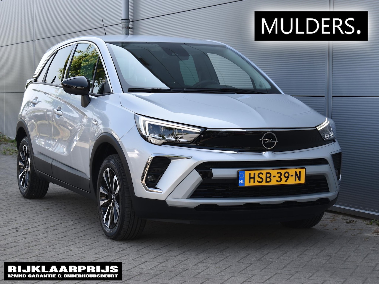 Opel Crossland - 1.2 Turbo Elegance AUTOMAAT / NAVI / ECC / Stoel en stuurverwarming - AutoWereld.nl