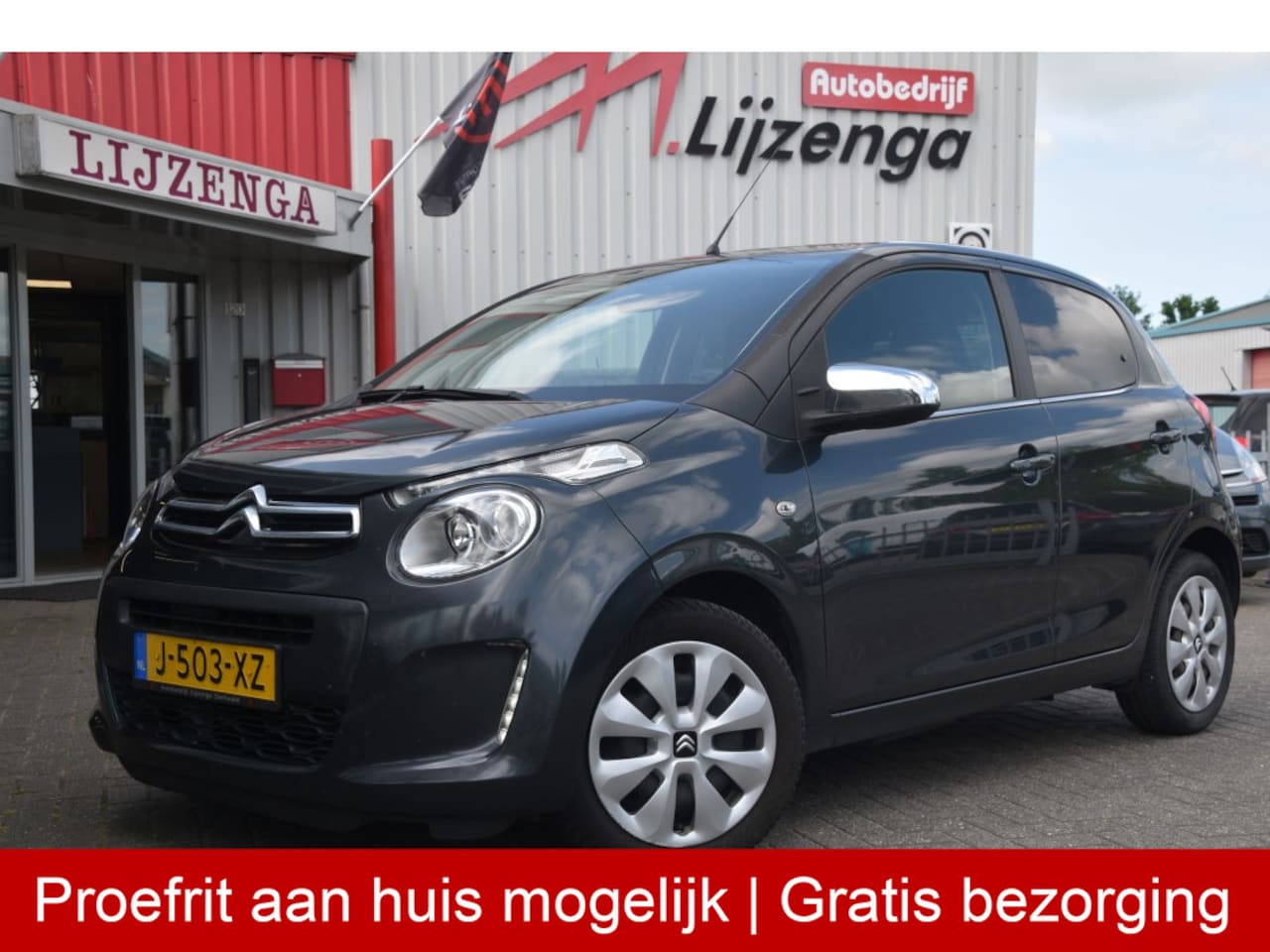Citroën C1 - 1.0 VTi Feel Airco | 5drs | Bluetooth | Audio | CV+AB | DAB - AutoWereld.nl
