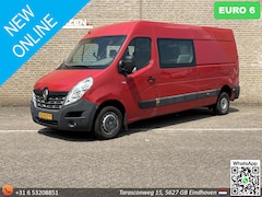 Renault Master - T35 2.3 dCi L3H2 | € 8.350, - NETTO | 130 PK | Euro 6 | Dubbel Cabine | Cruise | Airco | N