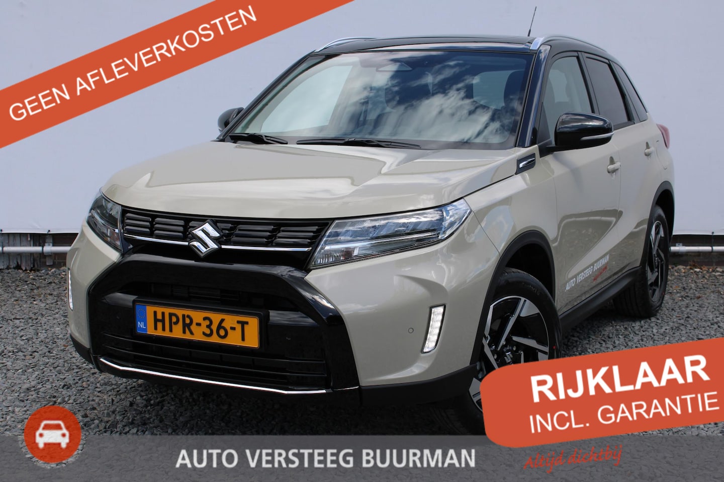 Suzuki Vitara - 1.5 Hybrid Style Demo Voordeel, Parkeersensoren Draadloos Carplay en Panorama Dak. - AutoWereld.nl