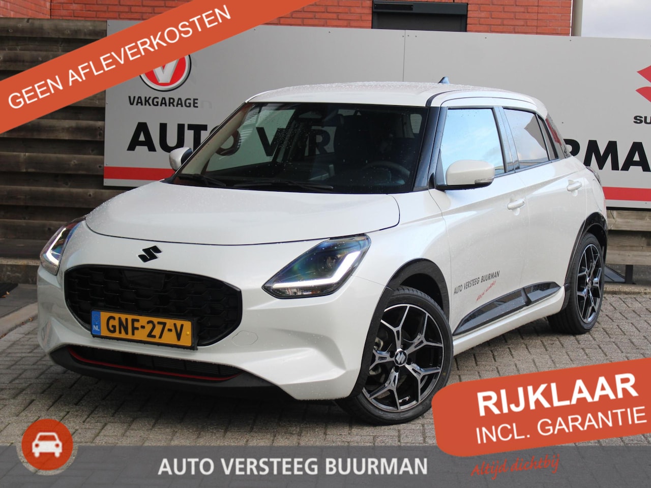 Suzuki Swift - 1.2 Style Smart Hybrid GT-Styling Pakket + Extra Accessoires t.w.v. €3.500,- Navigatie, Pa - AutoWereld.nl
