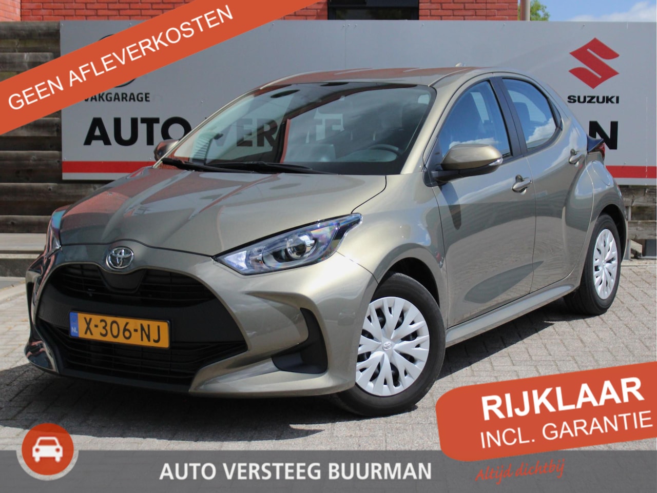 Toyota Yaris - 1.5 VVT-i Active Adaptieve Cruise Control, Carplay/Android Auto, Achteruitrijcamera, Airco - AutoWereld.nl