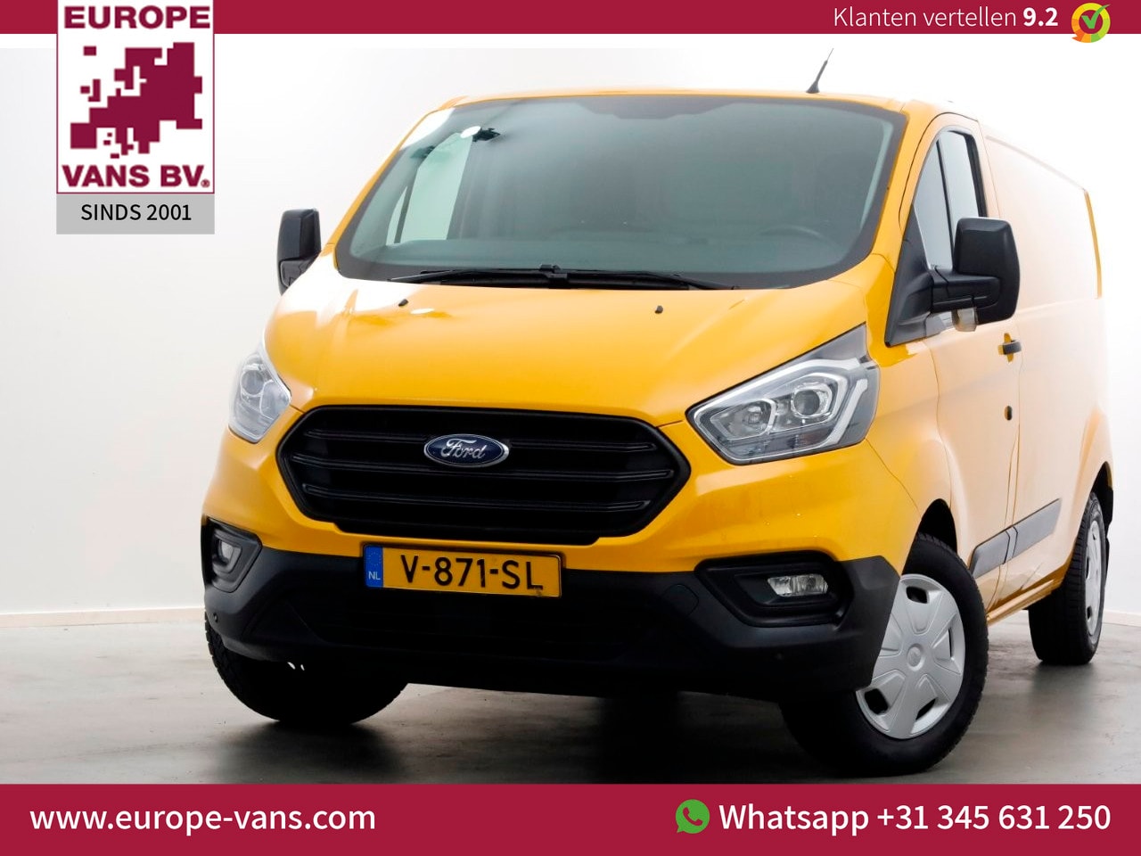 Ford Transit Custom - 2.0 TDCI E6 L2H1 Trend Airco Trekhaak 2800kg 10-2018 - AutoWereld.nl