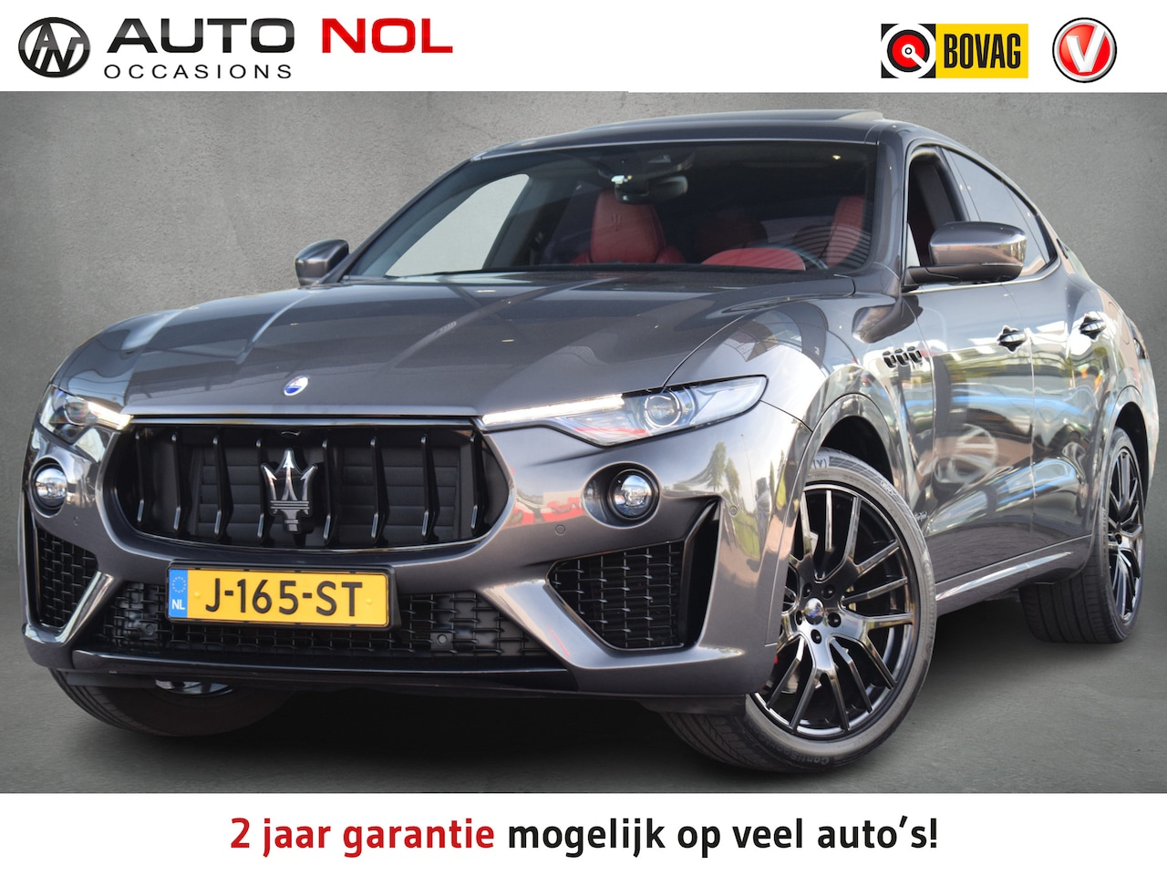 Maserati Levante - 3.0 V6 S AWD GranLusso | Pano | H/K | Apple CarPlay | Luchtvering - AutoWereld.nl