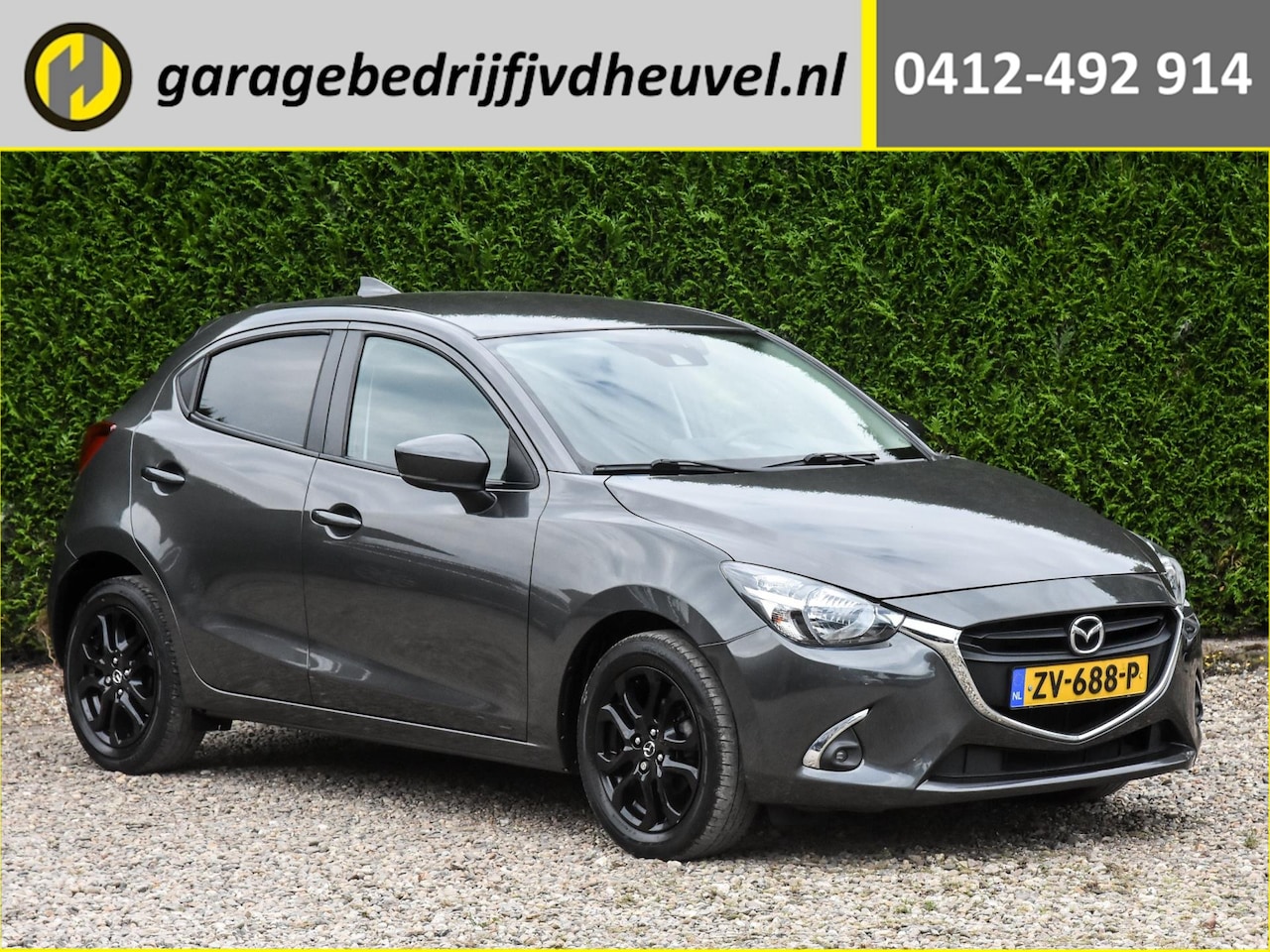 Mazda 2 - 1.5 Skyactiv-G Sport Selected / camera / cruise control / zwarte velgen / 2x USB / navigat - AutoWereld.nl