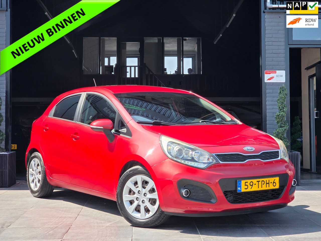 Kia Rio - 1.2 CVVT Super Pack|Airco|Trekhaak|KeylessGo|NAP|APK - AutoWereld.nl