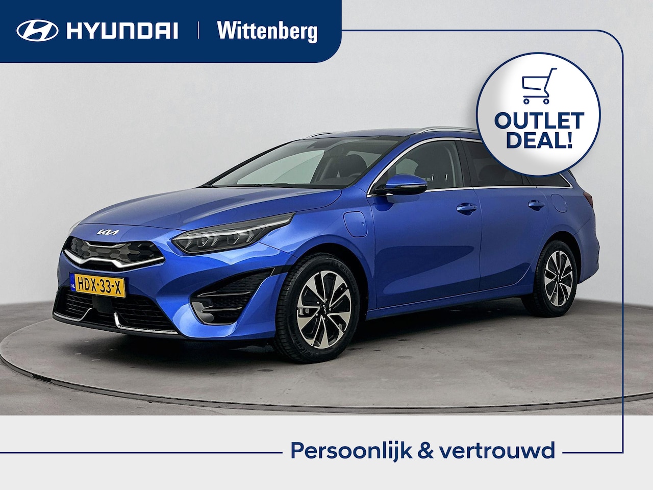 Kia Cee'd Sportswagon - Ceed 1.6 GDI PHEV DynamicLine | Plug-in | Navigatie | Camera | Adaptive cruise | LED | - AutoWereld.nl