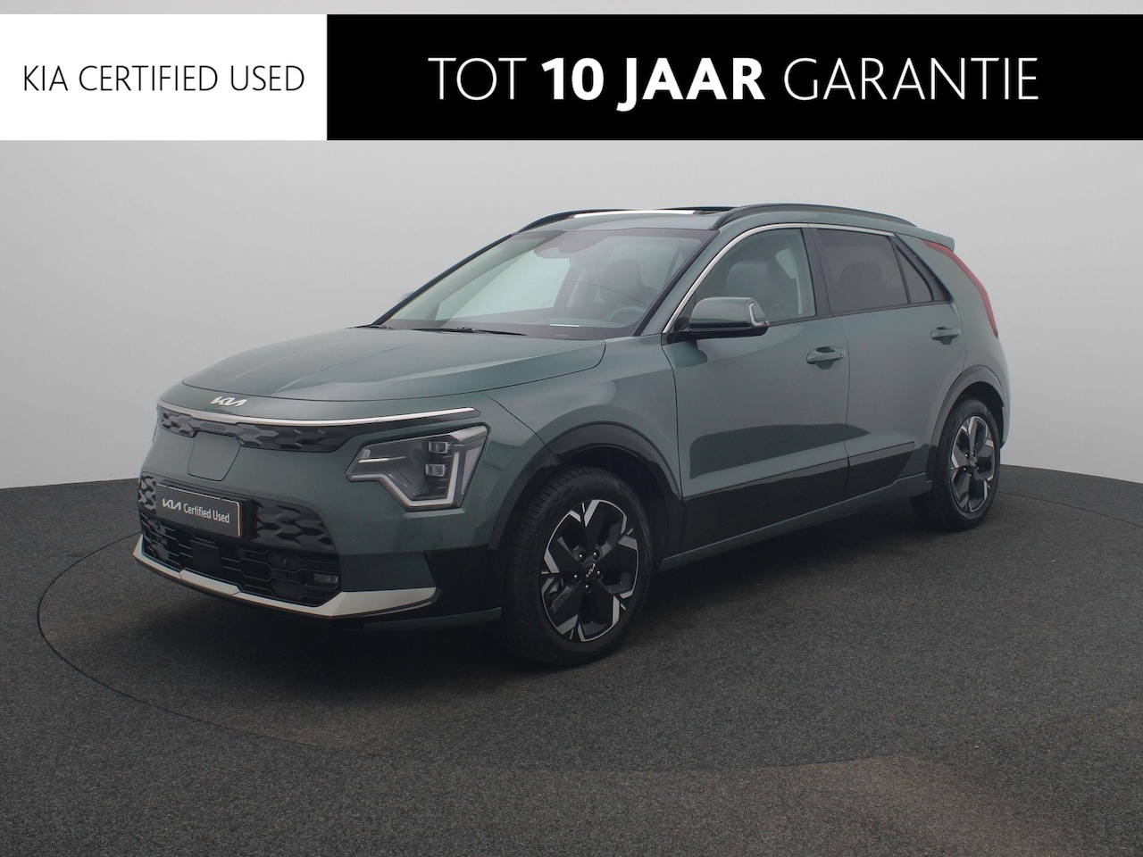Kia Niro EV - DynamicPlusLine 64.8 kWh Leder | Stoelverwarming | Open Dak | Navi | Camera | Clima | Crui - AutoWereld.nl