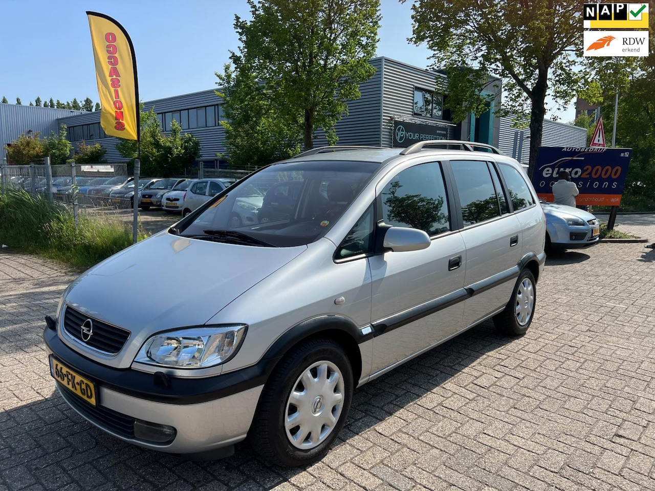 Opel Zafira - 1.8-16V Elegance - AIRCO - 7 PERS - NIEUWE APK ! - AutoWereld.nl