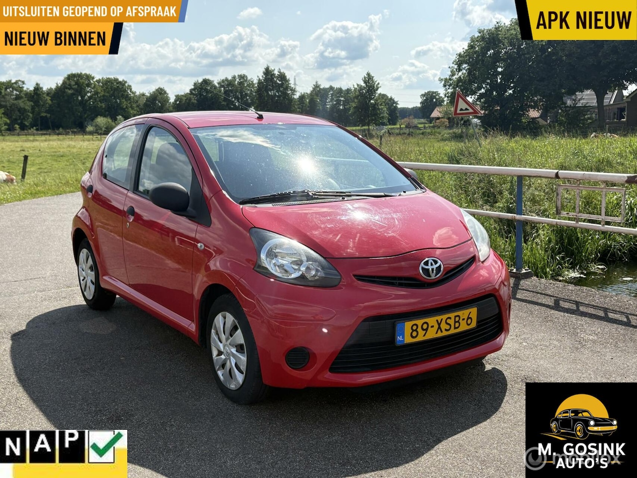 Toyota Aygo - Comfort Airco Cruise control 5Deurs Apk Nieuw NAP - AutoWereld.nl