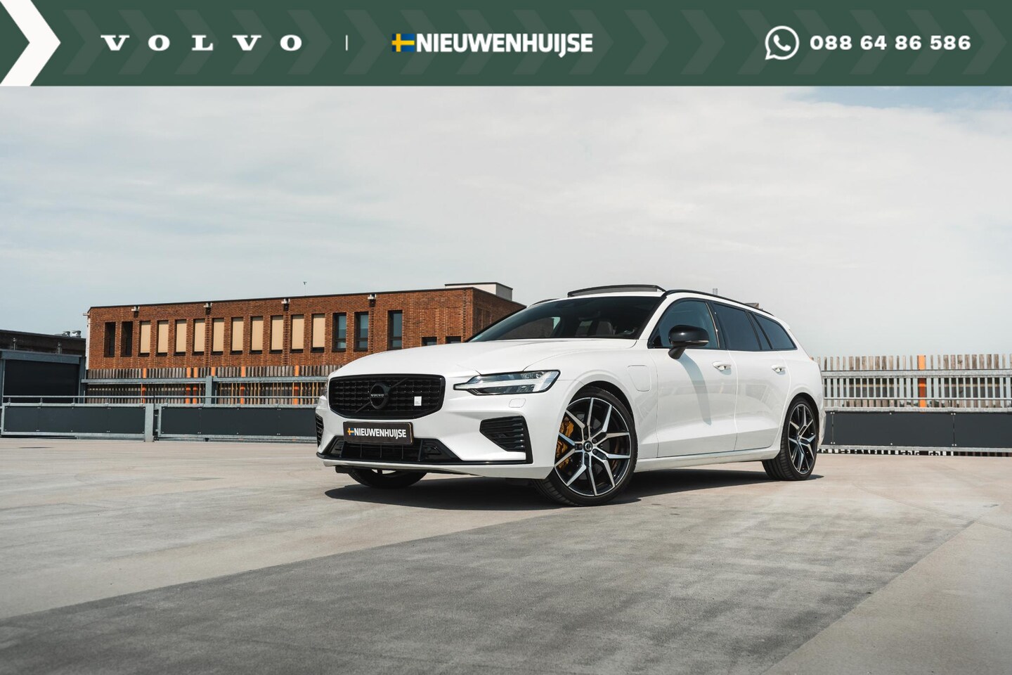 Volvo V60 - 2.0 T8 AWD Polestar Engineered Elek. bestuurdersstoel | Achteruitrijcamera | Elektrisch sc - AutoWereld.nl