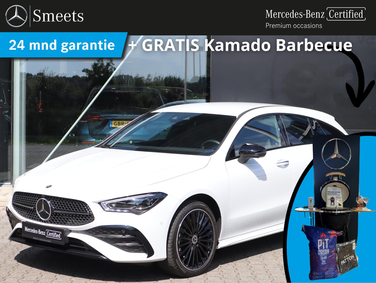 Mercedes-Benz CLA-klasse Shooting Brake - 250 e AMG Line | Memory Seats | Navigatie | 360 camera | Multispaak | Automaat - AutoWereld.nl