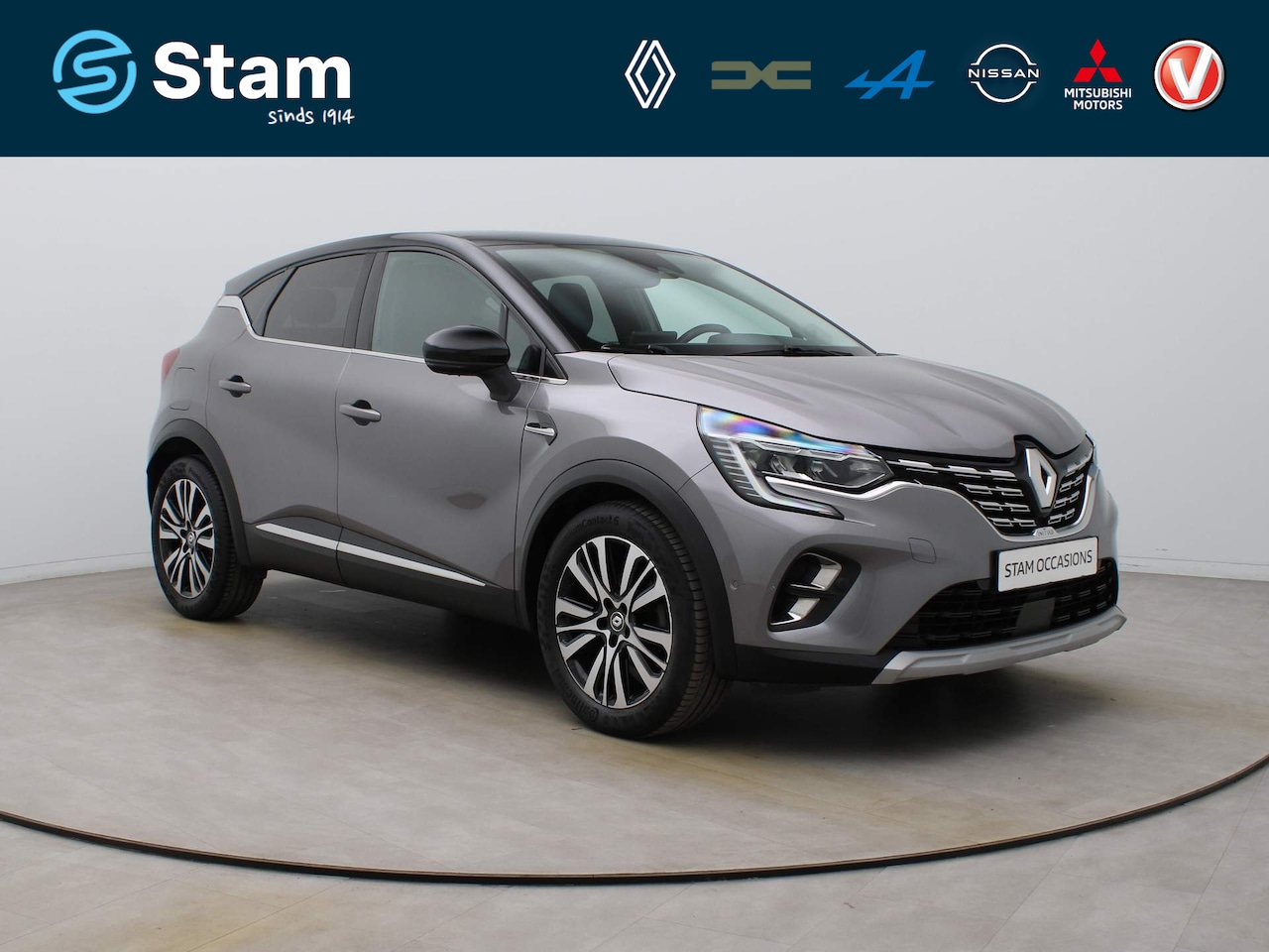 Renault Captur - TCe 140pk Initiale Paris EDC/AUTOMAAT 360° Camera | Leder | Navi | Schuif-/kanteldak | Sto - AutoWereld.nl
