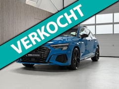 Audi A3 Sportback - 45 TFSI e S edition Competition 245PK - RS STOELEN - OPENDAK - CARBON SPOILER - TURBO BLAU