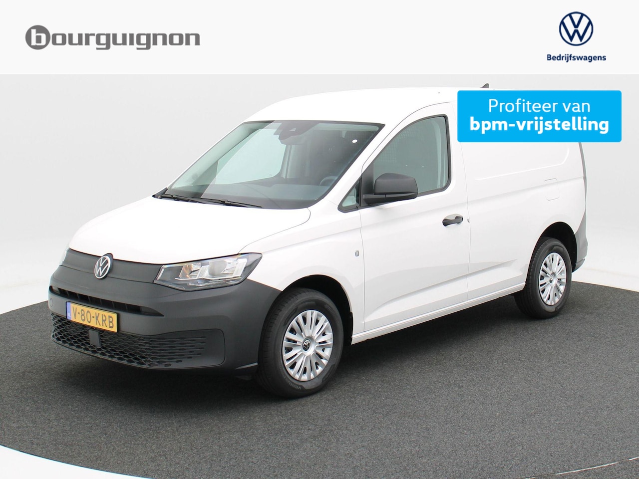Volkswagen Caddy Cargo - Comfort 2.0 TDI EU6 102 pk | 381302 | Achterdeuren met ruiten | Trekhaak | Cruise control - AutoWereld.nl