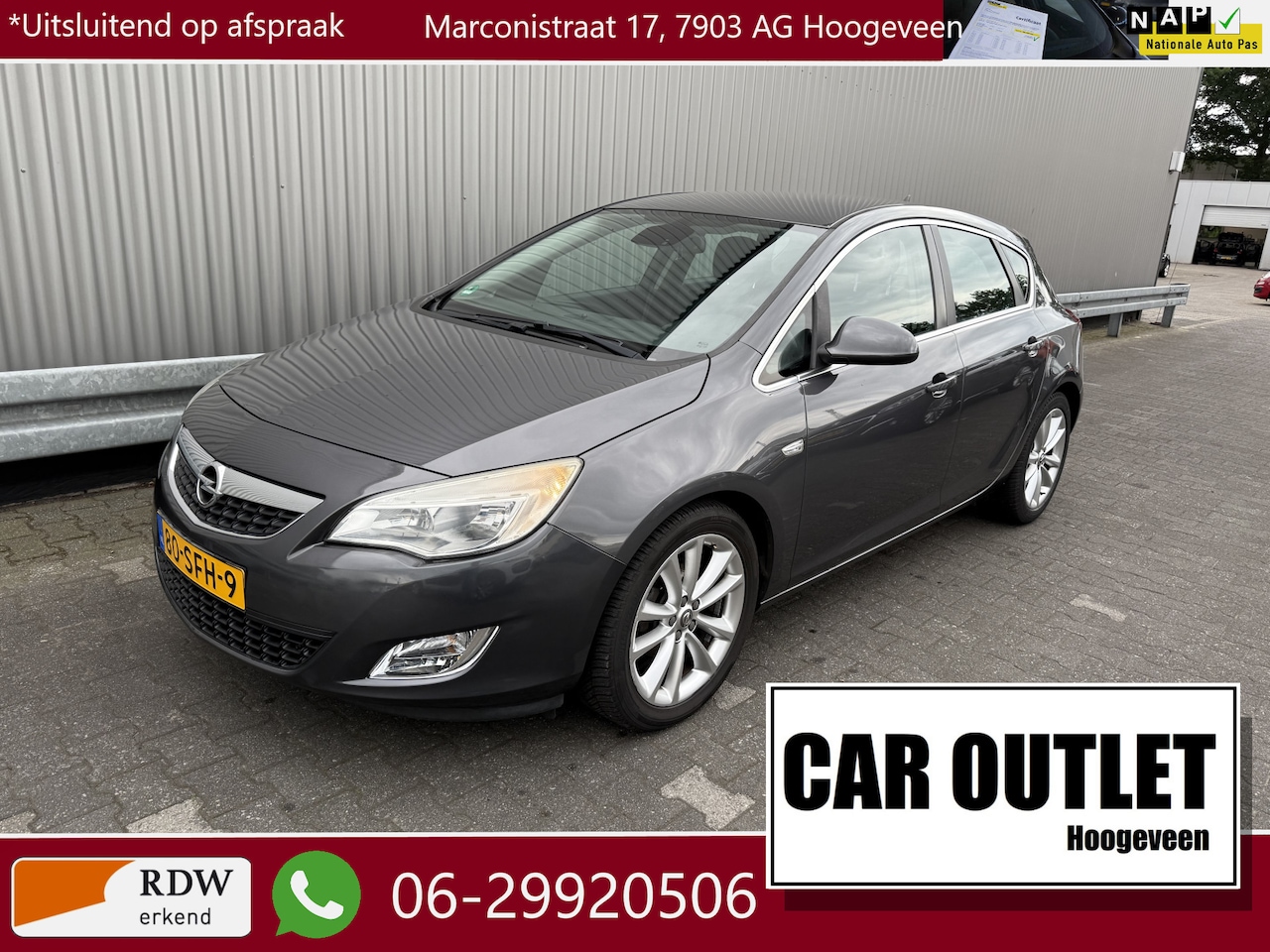 Opel Astra - 1.4 Turbo Cosmo A/C, CC, PDC, Infinity Audio, LM, nw. APK – Inruil Mogelijk – - AutoWereld.nl