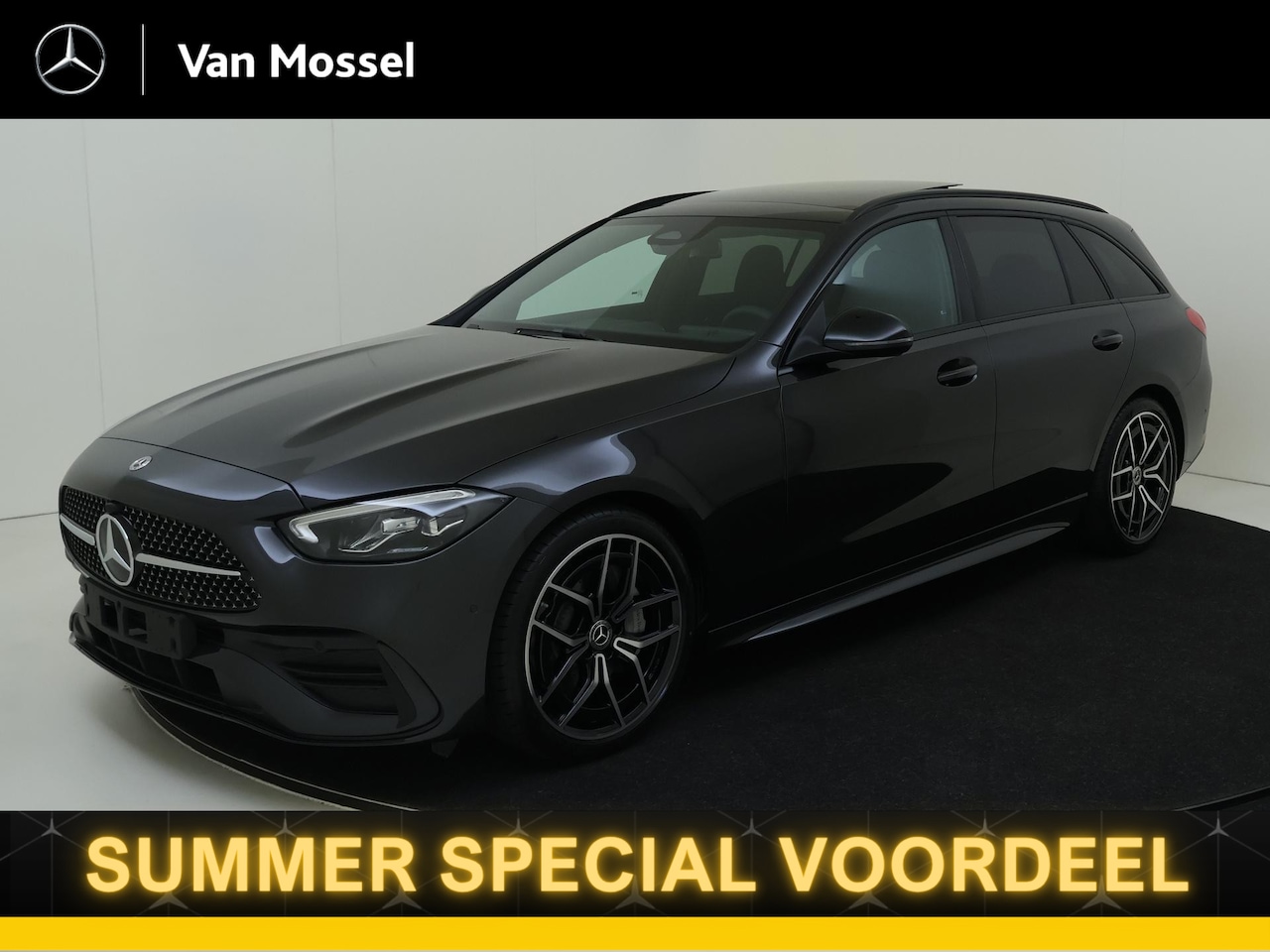 Mercedes-Benz C-klasse - 180 Star Edition AMG Line - Panoramadak - Distronic - Nightpakket - 19 Inch - AutoWereld.nl