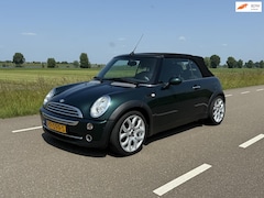 MINI Cabrio - 1.6 Cooper in mooie staat, British Racing Green, met nieuwe APK en onderhoudsbeurt