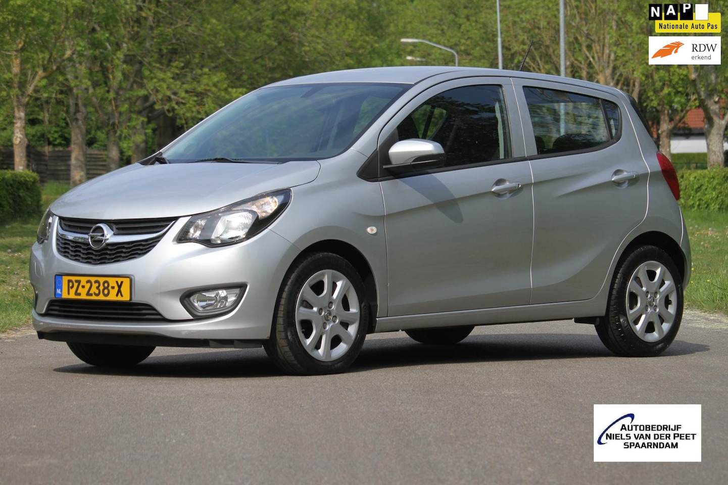 Opel Karl - 1.0 ecoFLEX Edition Plus / Van 1e eigenaar / Parkeersensoren / Airco / Cruise control / Bl - AutoWereld.nl