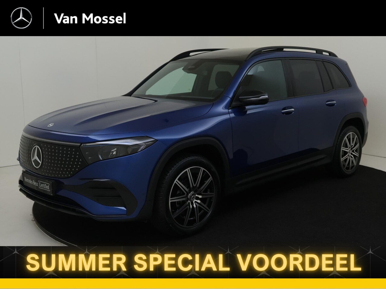 Mercedes-Benz EQB - 250+ AMG Line 71 kWh Nightpakket - Panoramadak - Carplay - Achteruitrijcamera - Stoelverwa - AutoWereld.nl