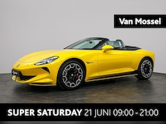 MG Cyberster - Trophy Extended Range 77kWh | Showroommodel | 507 KM Bereik WLTP | Zwarte Kap | Rood Leder