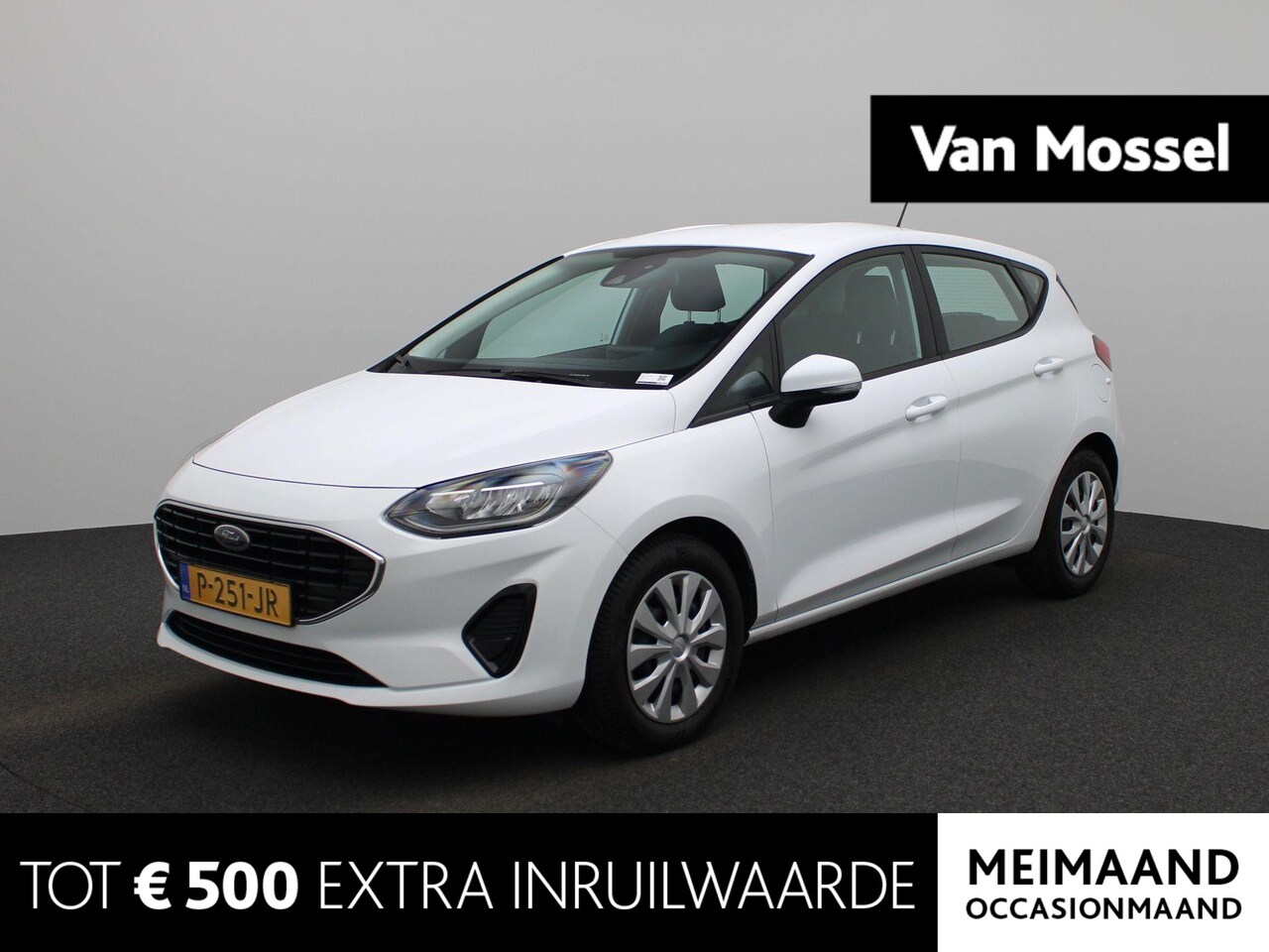 Ford Fiesta - 1.0 EcoBoost Connected | Apple Carplay / Android Auto | Airco | Cruise Control | DAB | Blu - AutoWereld.nl