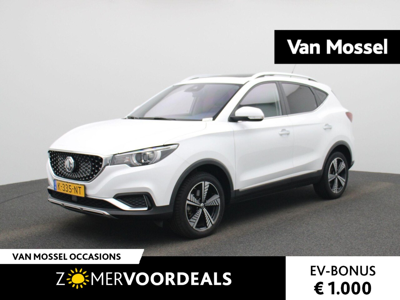 MG ZS - Luxury 45 kWh | Panoramadak |  Lederen Bekleding | Navigatie | Camera | - AutoWereld.nl