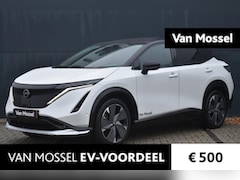Nissan Ariya - e-4ORCE Evolve+ 91 kWh 400pk | Schuif/kanteldak | Leder | Draadloze Apple Carplay & Androi