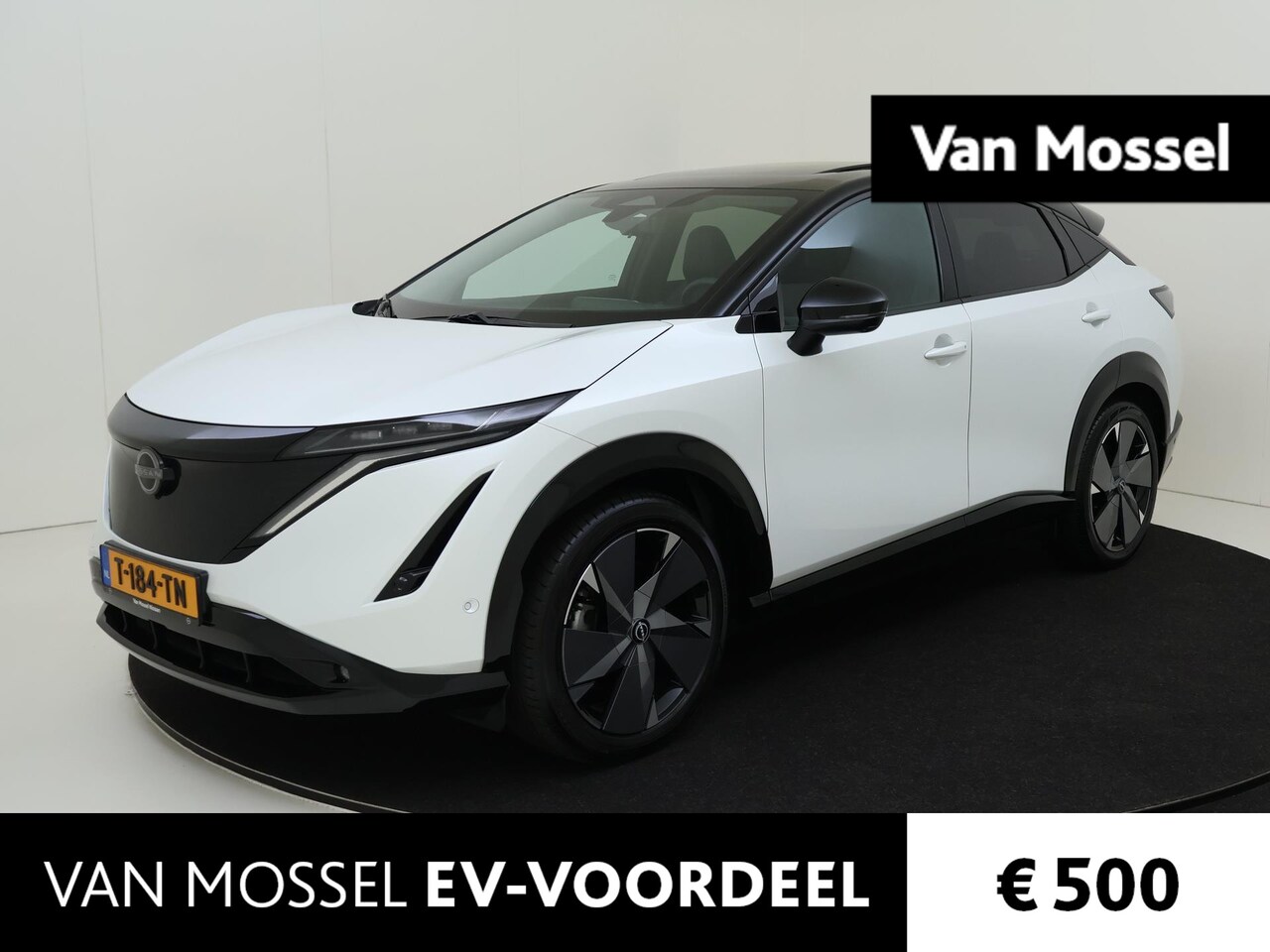 Nissan Ariya - e-4ORCE Evolve 87 kWh 400 PK| Schuif/kanteldak | BOSE | 360 Camera | Head-up display | Sto - AutoWereld.nl