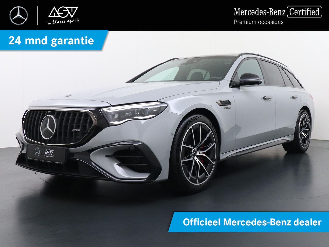 Mercedes-Benz E-klasse Estate - AMG 53 4MATIC+ Panoramadak, wegklapbare trekhaak, AMG Night pakket, Rijassistentie pakket - AutoWereld.nl